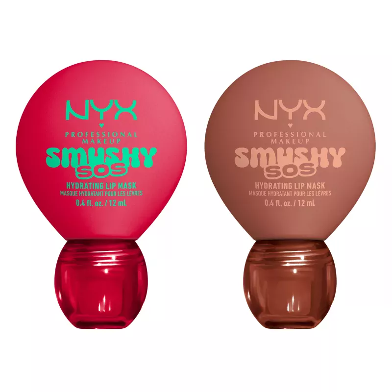 Набор масок для губ NYX Professional Makeup Smushy SOS Hydrating Lip Mask Duo увлажняющие, 2 × 12 мл — фото 7