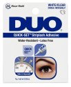 DUO - QUICK SET - Lepidlo na řasy a trsové řasy - 7 g - CLEAR/WHITE - CLEAR/WHITE