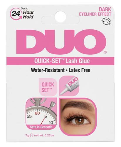 DUO - QUICK SET - Lepidlo na řasy a trsové řasy - 7 g