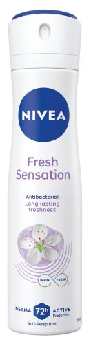 Nivea - Fresh Sensation - 72H Protection - Anti-Perspirant - תרסיס אנטיפרספירנט לנשים - 150 מ״ל