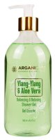 ARGANICARE - Ylang-Ylang & Aloe Vera Shower Gel - Moisturizing Shower Gel - 500 ml