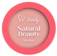Lovely - Natural Beauty Blusher - Mineralny róż do policzków - 3,6 g 