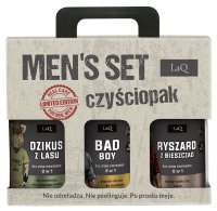 LaQ - MEN'S SET - Czyściopak - Ich Troje: Straight from the Forest - Set of 3 Shower Gels - Wild One from the Forest 500 ml + Bad Boy 500 ml + Ryszard from Bieszczady 500 ml