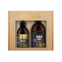 LaQ - Z Mycia Wzięty Bad Boy - Zestaw prezentowy dla mężczyzn - Żel pod prysznic 500 ml + Szampon 300 ml