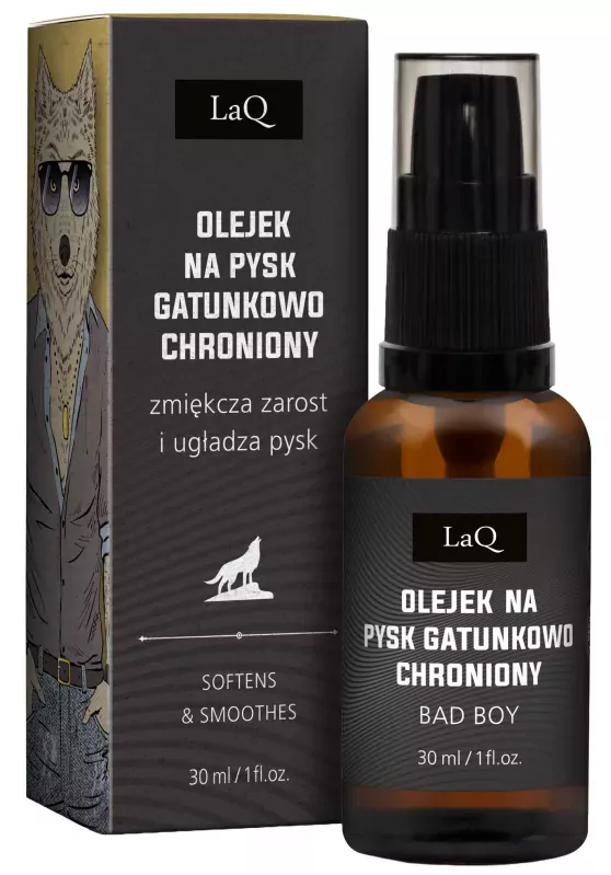 Подарочный набор LaQ Bad Boy: шампунь, гель для душа и масло для бороды, для мужчин — фото 7