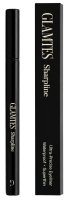 GLAMTES - Sharpline Ultra-Precise Eyeliner - Waterproof Felt-Tip Eyeliner - Black - 0.7 ml