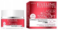 Eveline Cosmetics - Laser Therapy Total Lift - Intensely Rejuvenating Cream-Serum - Silnie odmładzający krem-serum do twarzy 50+ - 50 ml