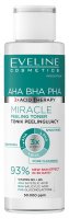 Eveline Cosmetics - 3x AHA Therapy - Miracle Peeling Toner - Exfoliating Facial Toner - 110 ml