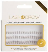 Lash Brow - Bonding Lashes - Brown Bonding Lash Clumps - Brownie Extra Small - 0.07 - C - MIX