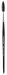 Kozłowski - Mascara Brush EB 506 - Szczoteczka do malowania rzęs