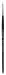 Kozłowski - Eyelash Brush EB 508 - Pędzel do malowania rzęs