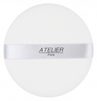 Make-Up Atelier Paris - Biały puszek do pudru 10 cm - HOUP