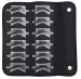 KRYOLAN - 12 EYEBROW STENCILS - ART. 3064