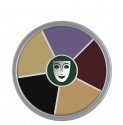 KRYOLAN - Supracolor - Rainbow Circle - Tłusta farba do makijażu - ART. 1306 - BLACK EYES - BLACK EYES