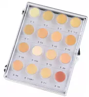 KRYOLAN - Dermacolor - CAMOUFLAGE MINI - PALETTE - 16 foundations/camouflages - ART. 71006