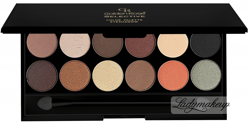 Golden Rose Selective Color Palette Eyeshadow | Palety 