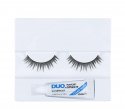 DUO - Professional eyelashes - Sztuczne rzęsy + klej - D13 - D13