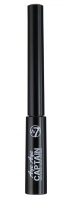 W7 - Aye Aye CAPTAIN very black liquid eyeliner - Eyeliner w płynie