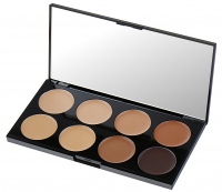 MAKEUP REVOLUTION - Ultra Cover & Conceal Palette - Paleta 8 korektorów