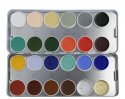 KRYOLAN - SUPRACOLOR - Make-up Palette with 24 colours - Paleta 24 tłustych farb do malowania twarzy - ART. 1008 - K - K