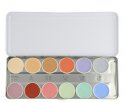 KRYOLAN - SUPRACOLOR - Make-up Palette with 12 colours - Paleta 12 tłustych farb do malowania twarzy - ART. 1004 - P - P