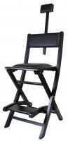 Make-up Chair - BLACK