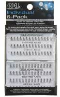 ARDELL - Individual 6-Pack - Zestaw 6 kompletów kępek rzęs - MEDIUM BLACK - 240584