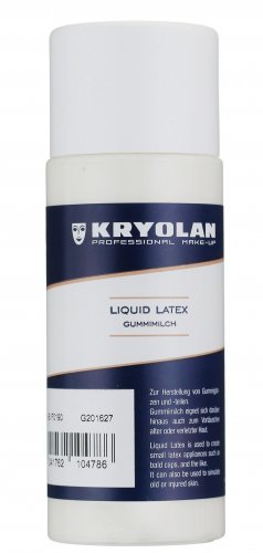 Kryolan - Gummimilch Latex Liquid - Mleczko do efektów specjalnych - ART. 2541