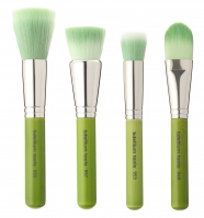 Bdellium tools - Green Bambu Series - Foundation 4pc. Brush Set