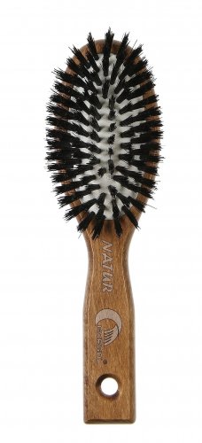 GORGOL - NATUR - Pneumatyczna szczotka do włosów z naturalnego włosia - 15 01 130 - C