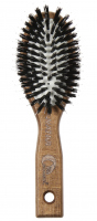 GORGOL - NATUR - Pneumatyczna szczotka do włosów z naturalnego włosia + ROZCZESYWACZ - 15 01 142 - C - C