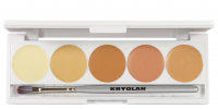 KRYOLAN - Dermacolor - CAMOUFLAGE CREME - Palette of 5 Camouflages - ART. 75015 - DQ3 - DQ3