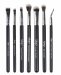 Nanshy - THE EYE BRUSH SET ONYX BLACK - Set of 7 make-up brushes - EB-SET-002