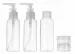 Inter Vion - Travel set of plastic cosmetic containers