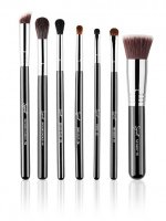 Sigma - BEST OF SIGMA BRUSH SET - Set of 7 make-up brushes - CHROME