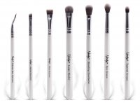 Nanshy - EYE BRUSH SET PEARLESCENT WHITE - Set of 7 make-up brushes - EB-SET-001