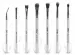 Nanshy - EYE BRUSH SET PEARLESCENT WHITE - Zestaw 7 pędzli do makijażu - EB-SET-001