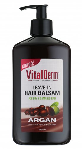VitalDerm - LEAVE-IN HAIR BALSAM ARGAN - For dry and damaged hair - REF: 1715