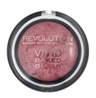 MAKEUP REVOLUTION - VIVID BAKED BLUSH - Wypiekany róż do policzków