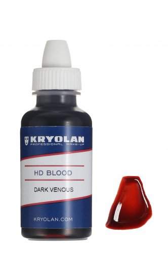 KRYOLAN - HD BLOOD - Sztuczna krew HD - 15 ml - ART. 4160 - DARK VENOUS