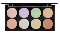 MAKEUP REVOLUTION - ULTRA BASE CORRECTOR - Paleta 8 korektorów