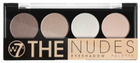 W7 - THE NUDES eyeshadow palette - Paleta 4 cieni do powiek