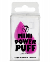 W7 - MINI POWDER PUFFS - Zestaw 2 mini gąbek do aplikacji kosmetyków - RÓŻOWE