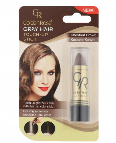Golden Rose - GRAY HAIR - TOUCH-UP STICK - 5,2 g - 07 - CHESTNUT BROWN