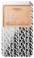 L'Oréal - TRUE MATCH GENIUS 4-IN-1 Primer, Foundation, Concealer, Powder - Baza, podkład, korektor, puder 4w1