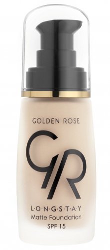 Golden Rose - LONGSTAY MATTE FOUNDATION - Długotrwały, matujący podkład do twarzy - P-GLM