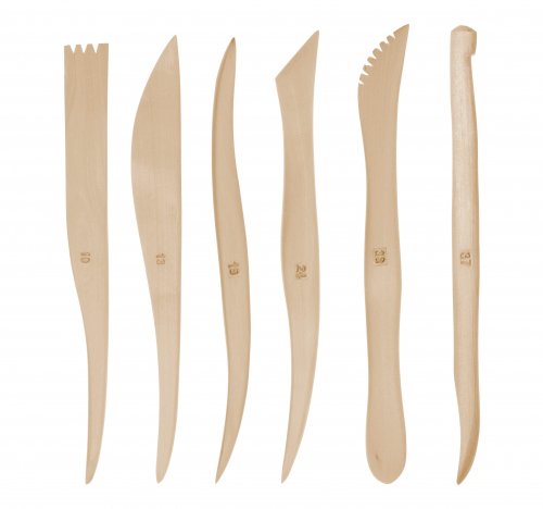 KRYOLAN - MODELING SET - Zestaw drewnianych szpatułek do modelowania - ART. 60321