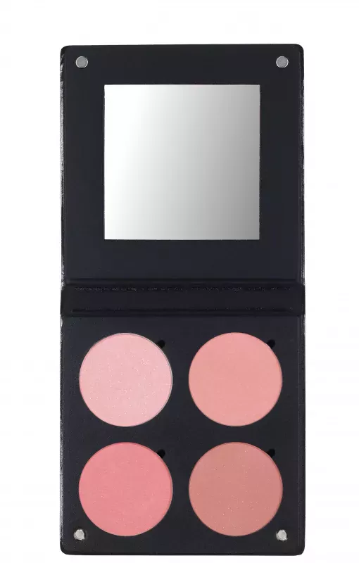 Палетка румян Make-Up Atelier Paris Palette 4 Blush 3D, оттенок Pinky, 14 г
