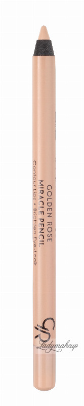 Golden Rose Miracle Pencil – Konturenstift Für Lippen & Augen, Hellt Auf & Definiert