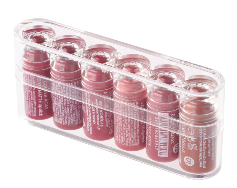 Golden Rose Lippenstift Nr. 55 – Klassischer Look, Dermatologisch Getestet